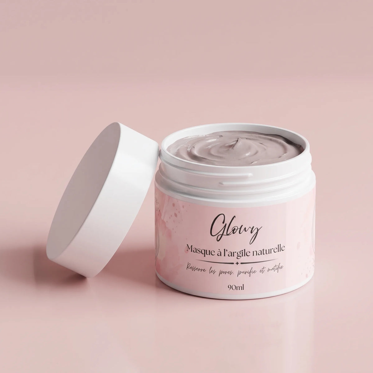 Masque à l'Argile Naturelle pour Pores et Points Noirs