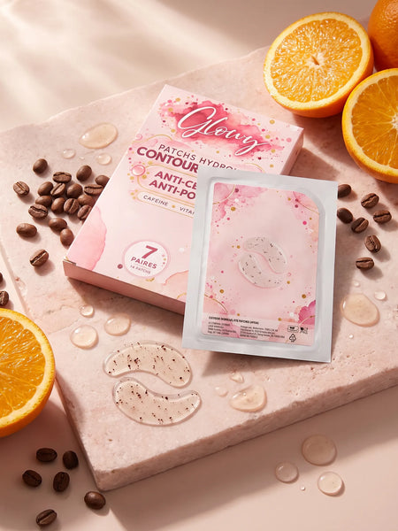 Patchs yeux anti-cernes et anti-poches à la caféine et vitamine C