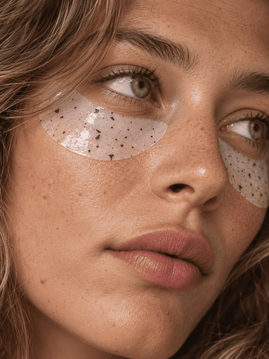 Patchs yeux anti-cernes et anti-poches à la caféine et vitamine C
