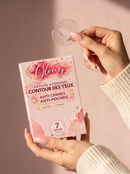 Patchs yeux anti-cernes et anti-poches à la caféine et vitamine C