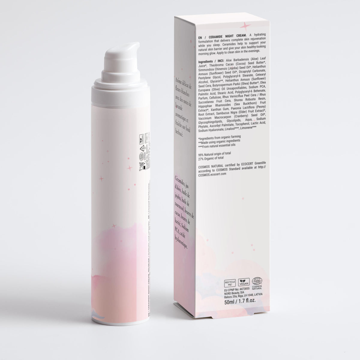 Crème de nuit aux céramides