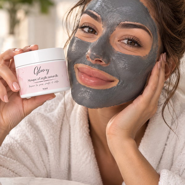 Masque à l'Argile Naturelle pour Pores et Points Noirs