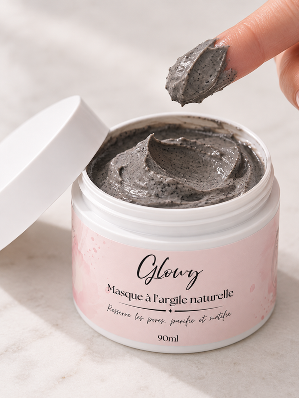 Masque à l'Argile Naturelle pour Pores et Points Noirs