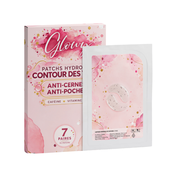 Patchs yeux anti-cernes et anti-poches à la caféine et vitamine C