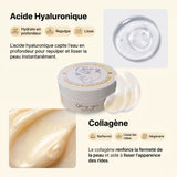 Texture du sérum des patchs contour des yeux Glowy Eyes