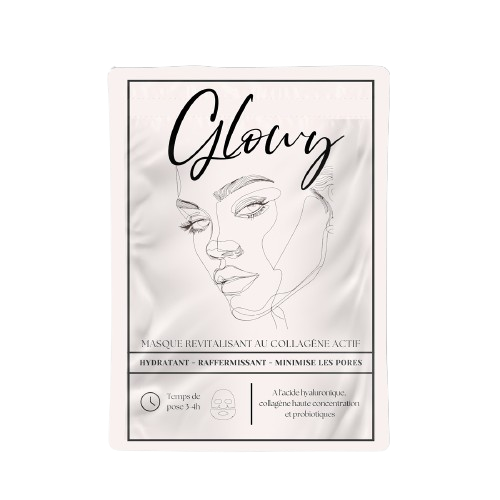 Masque au collagène coréen Glowy™