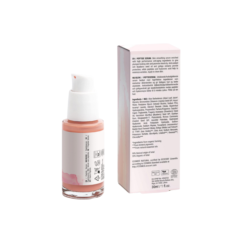 Sérum aux peptides effet liftant